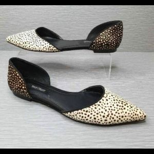 White House Black Market D’orsay Flats sz10